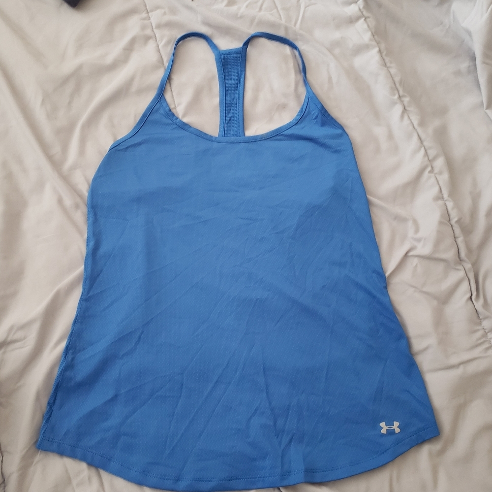 3/$30 Blue Racerback Under Armour Tank